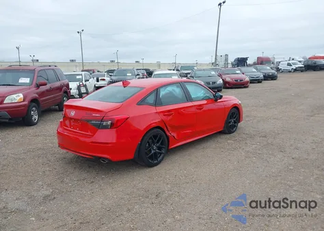 2024 Honda Civic Sport z USA, uszkodzony, nr VIN 2HGFE2F55RH525947